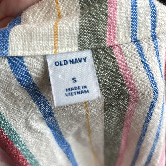 Super cute stripe button down tank dress colorful - Picture 7 of 8